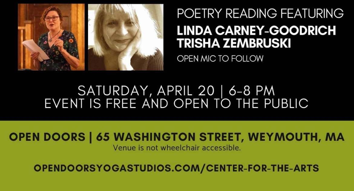 Open Doors Poetry Reading Featuring Linda Carney-Goodrich and Trisha Zembruski