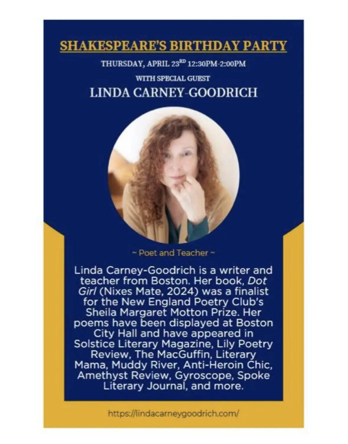 Shakespeare's Birthday Party